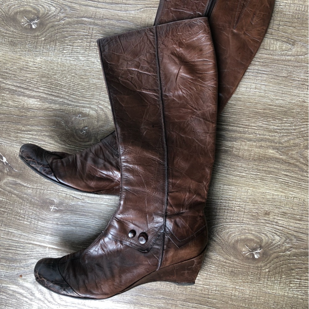 Hispanitas tall leather boots